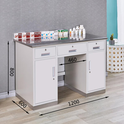 white cabinet