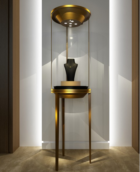 jewelry tall showcase