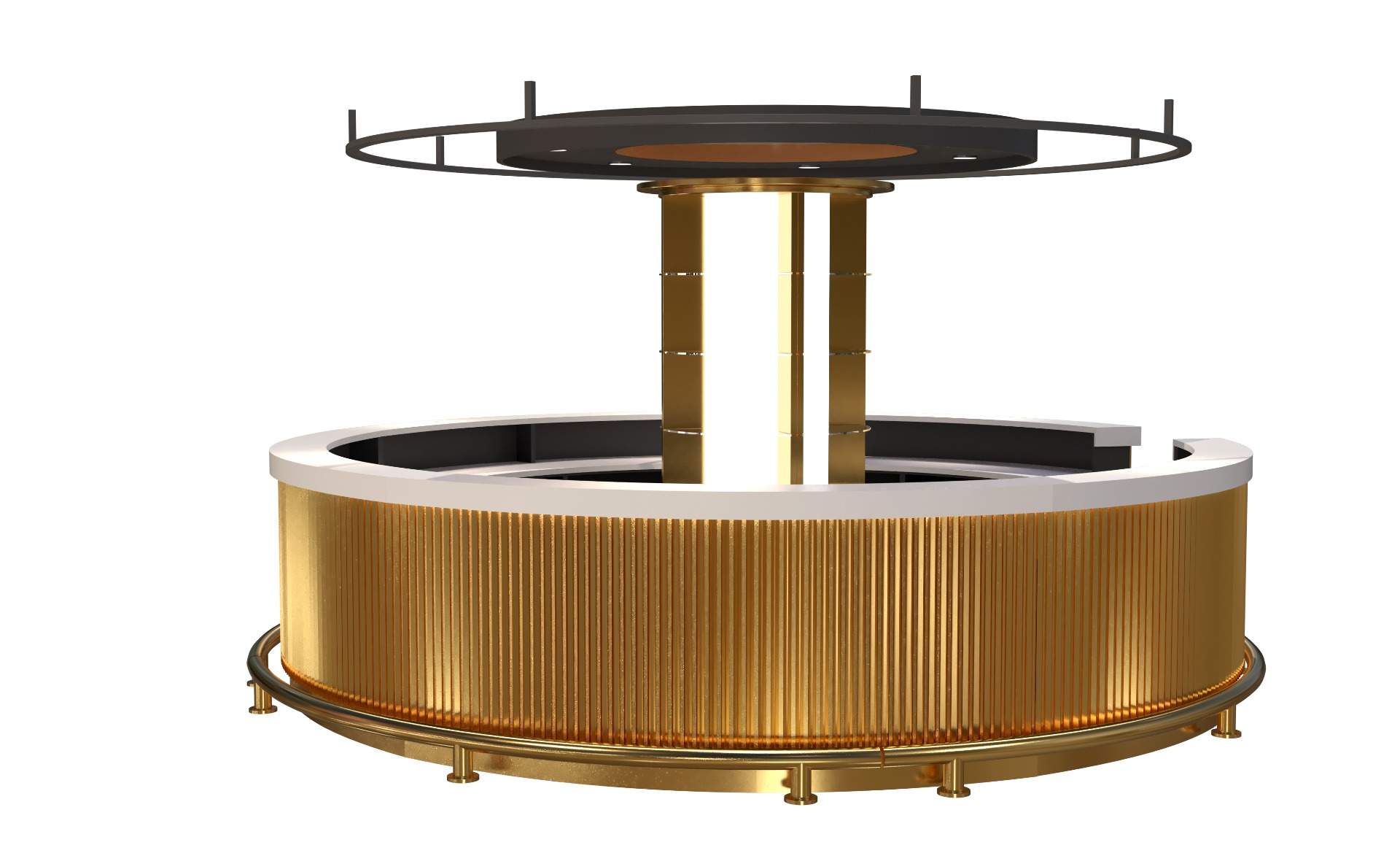 round bar counter