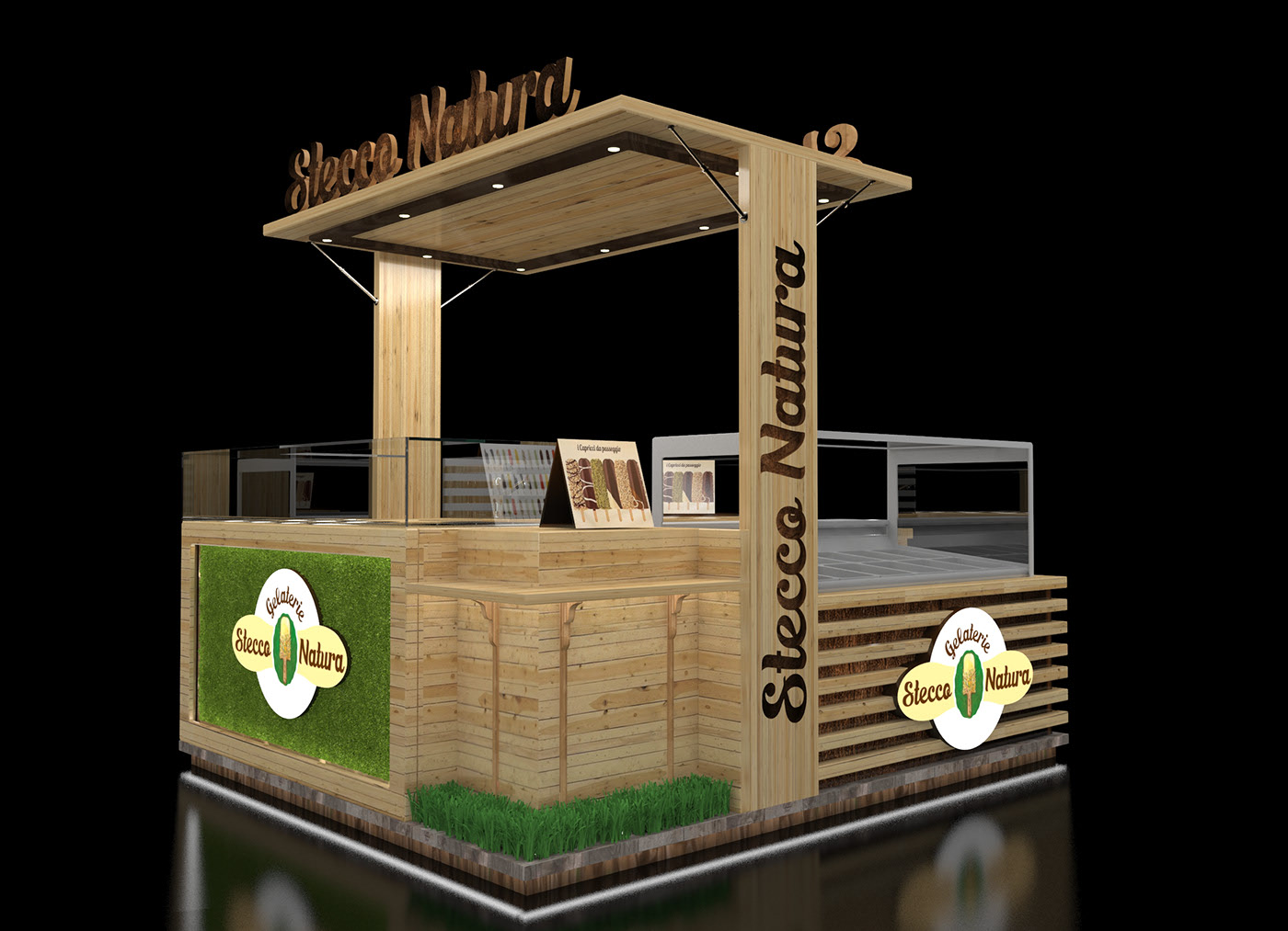 Custom Popsicle Booth