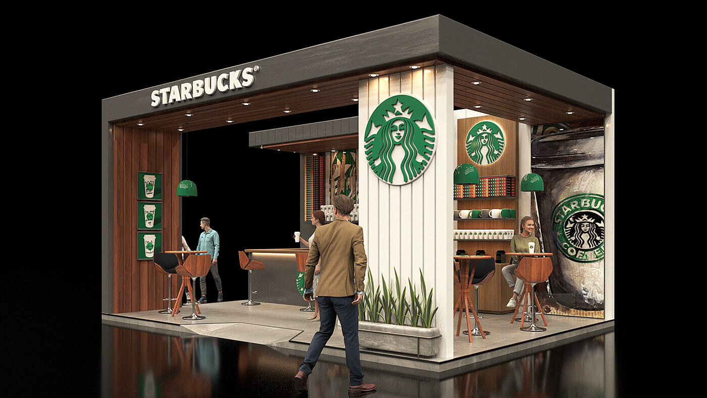 cafe booth design 