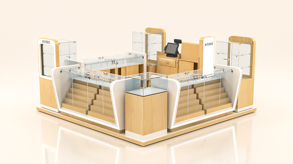 cellphone retail kiosk