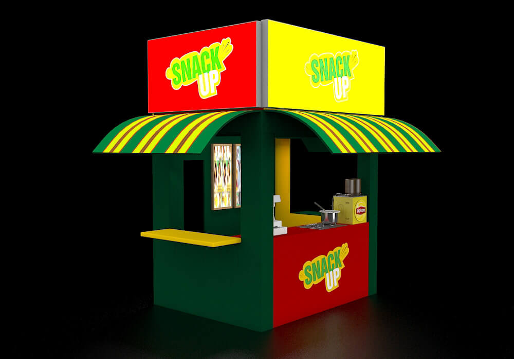 street food booth 