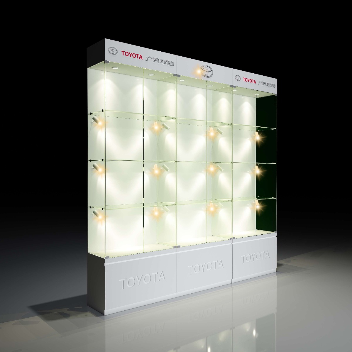 glass shelf