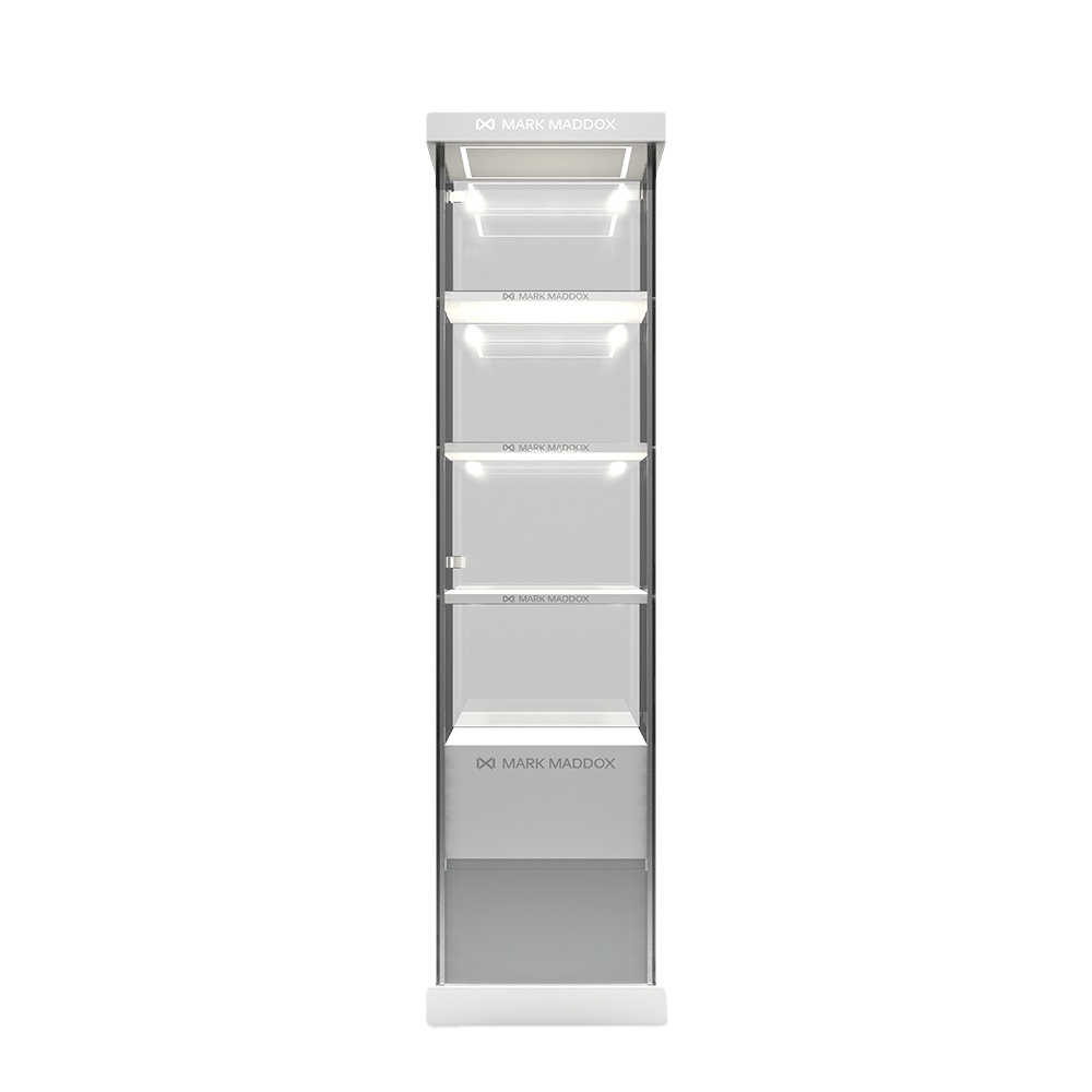 glass display shelf