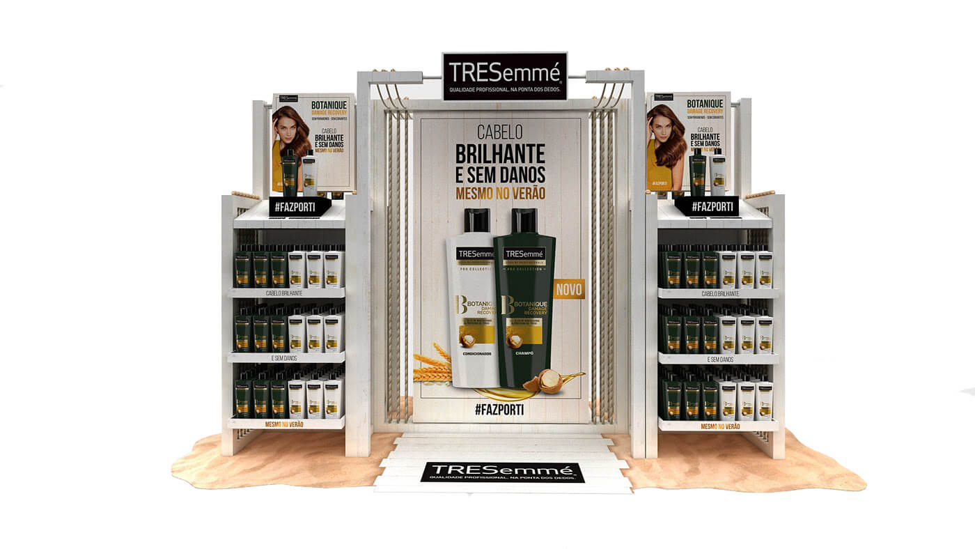 shampoo display rack