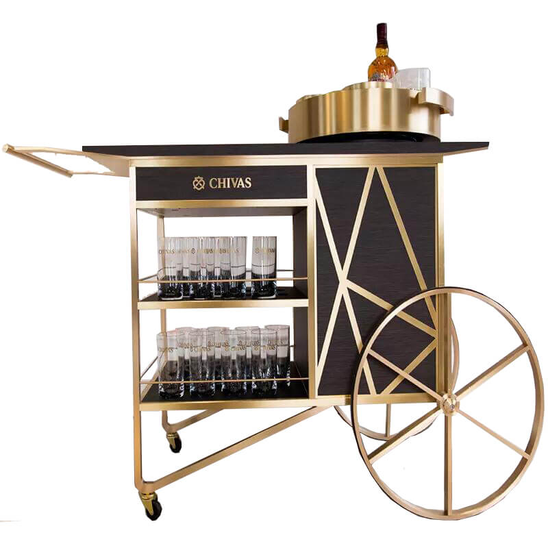 pushing cart