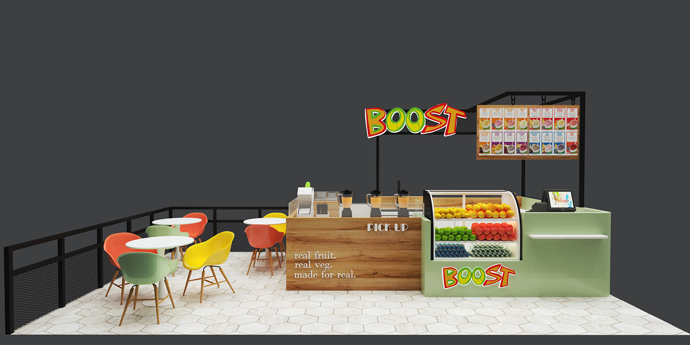 Fruit Juice Kiosk