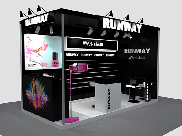 Nail Display Bar 