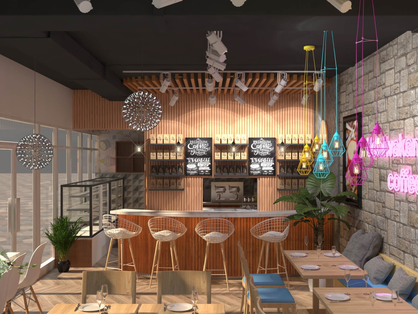 bar counter