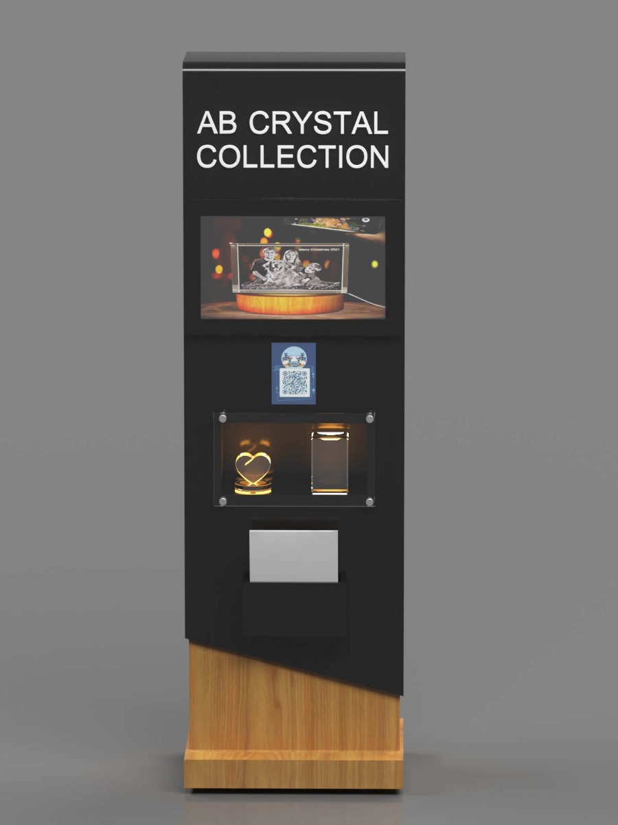 crystal display stand 