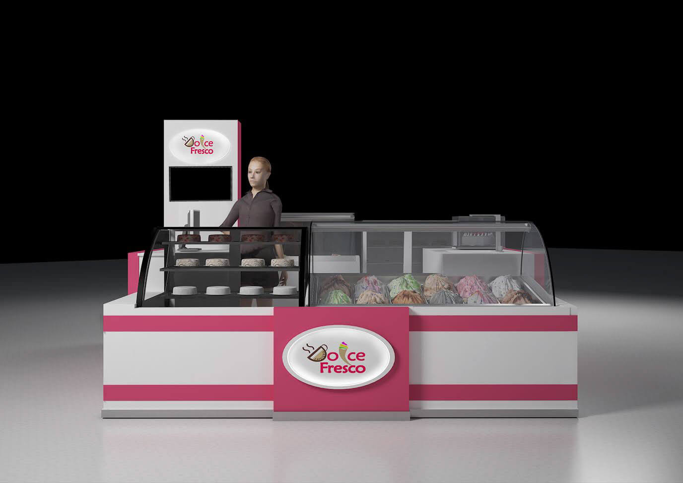 ice cream kiosk 