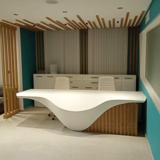 Modern Small Desks Front