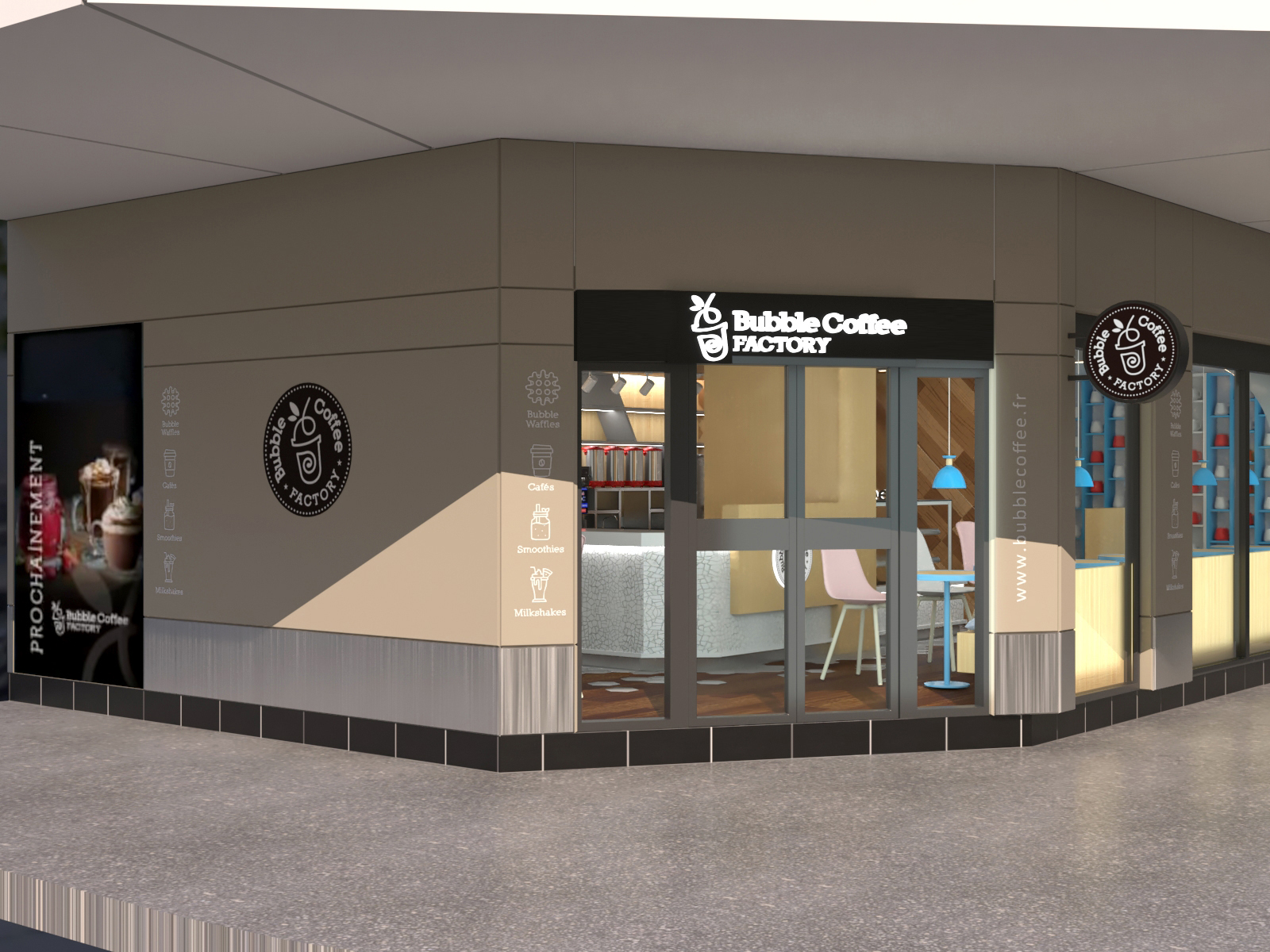 bubble tea shop