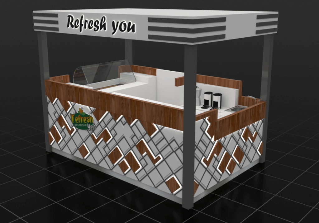 food kiosk design