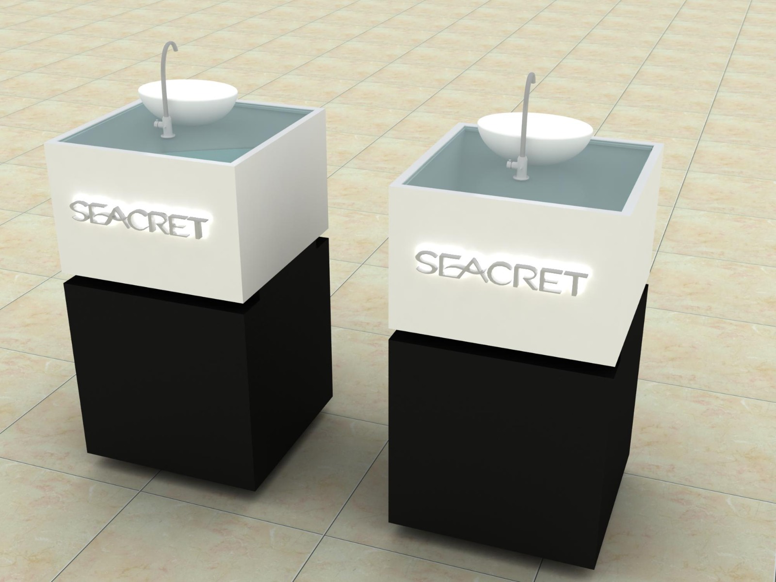 cosmetic counter
