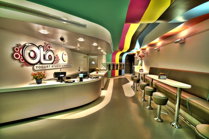 yogurt ice cream shop