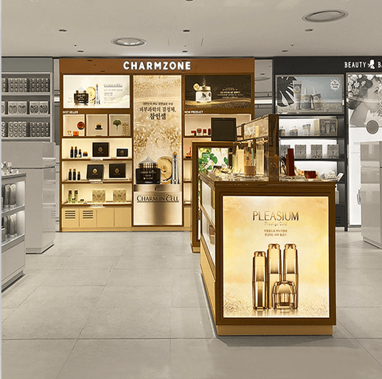 perfume display cabinet