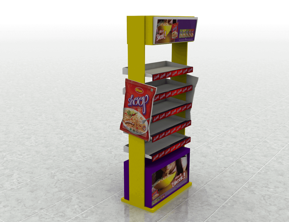 noodle display counter