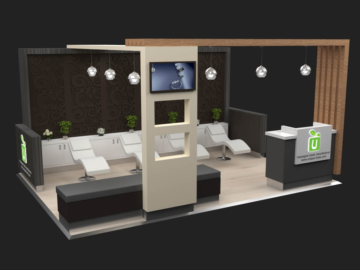 massage euipment kiosk