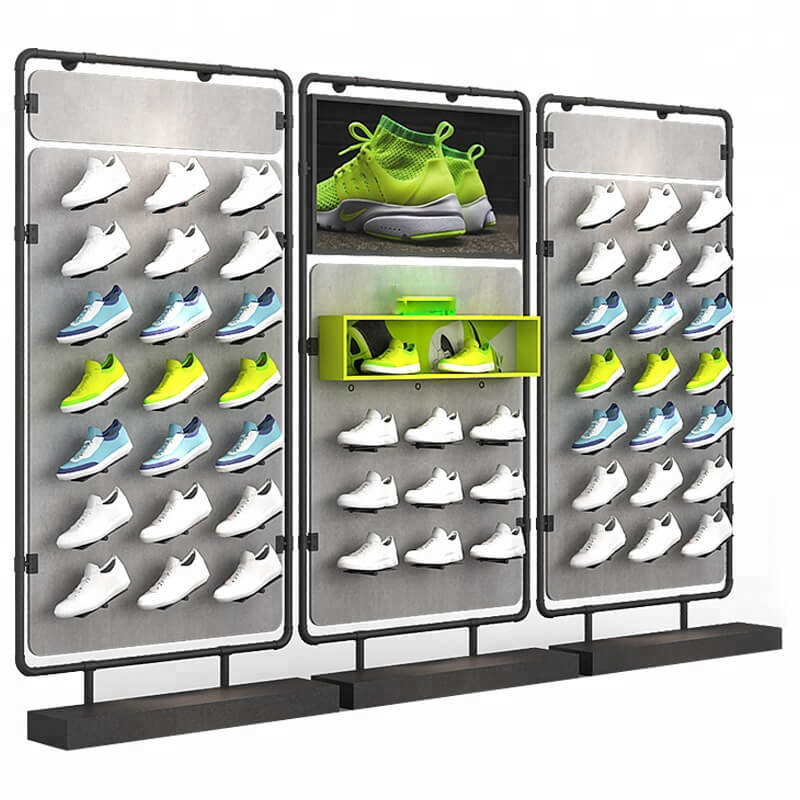 shoe wall display shelf
