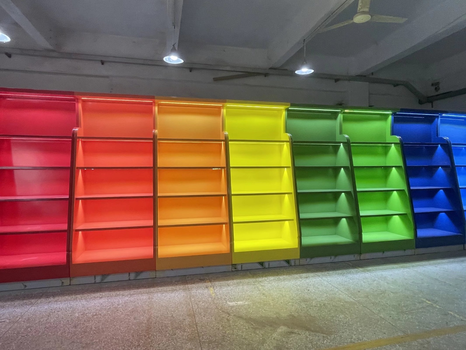 Pantone colorful cabinet