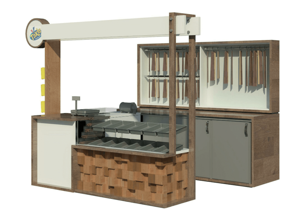 high custom kiosk