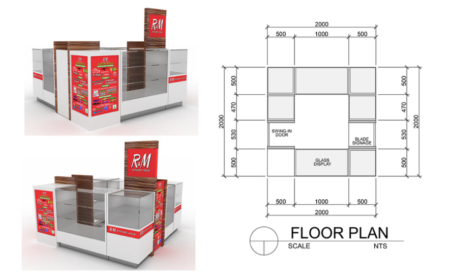 Retail Items Kiosk