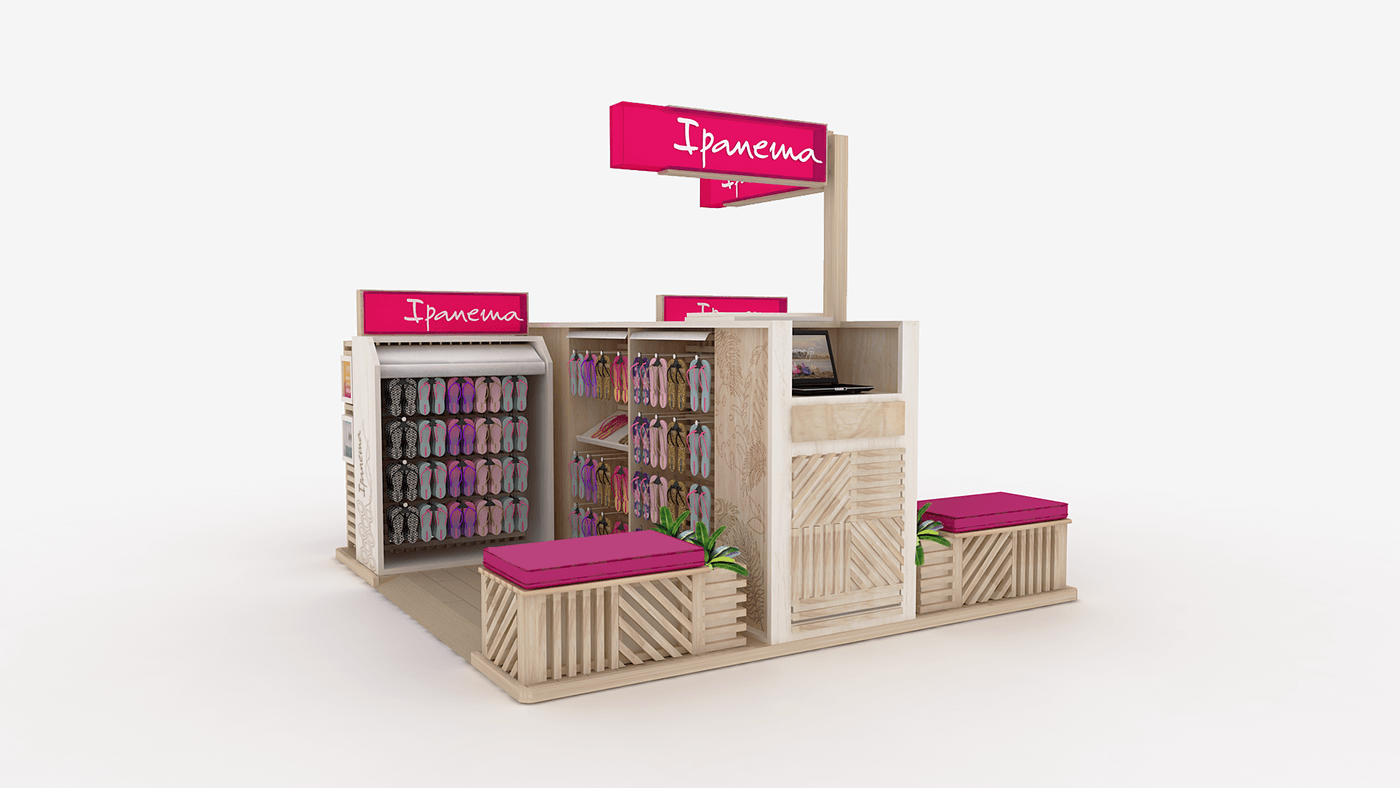 Ant Display Custom Shoes Display Booth