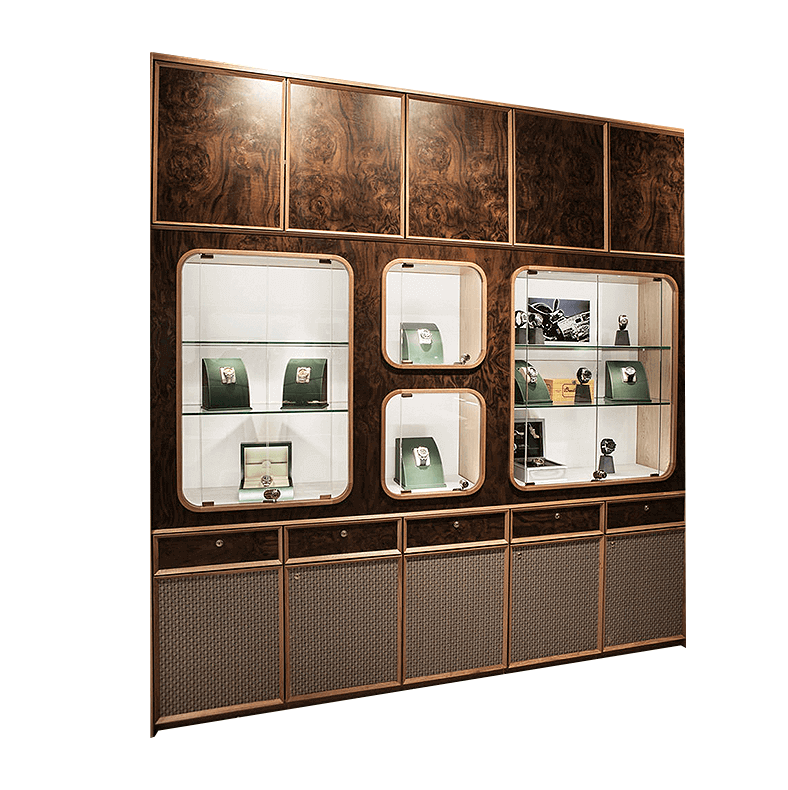 jewelry wall showcase