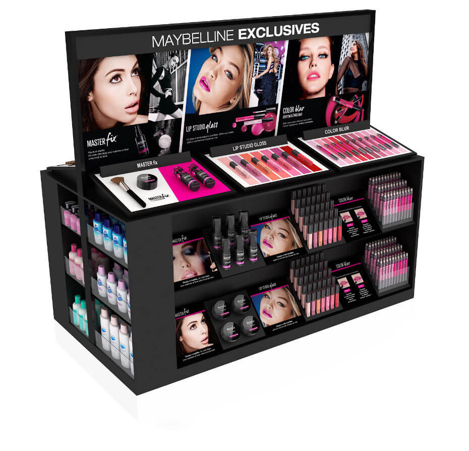 cosmetic display stand
