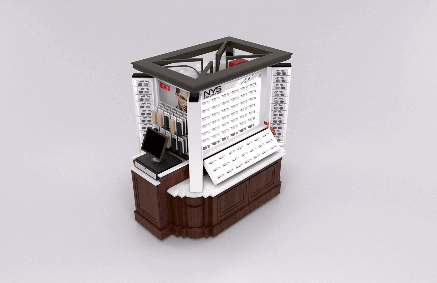 optical display showcase