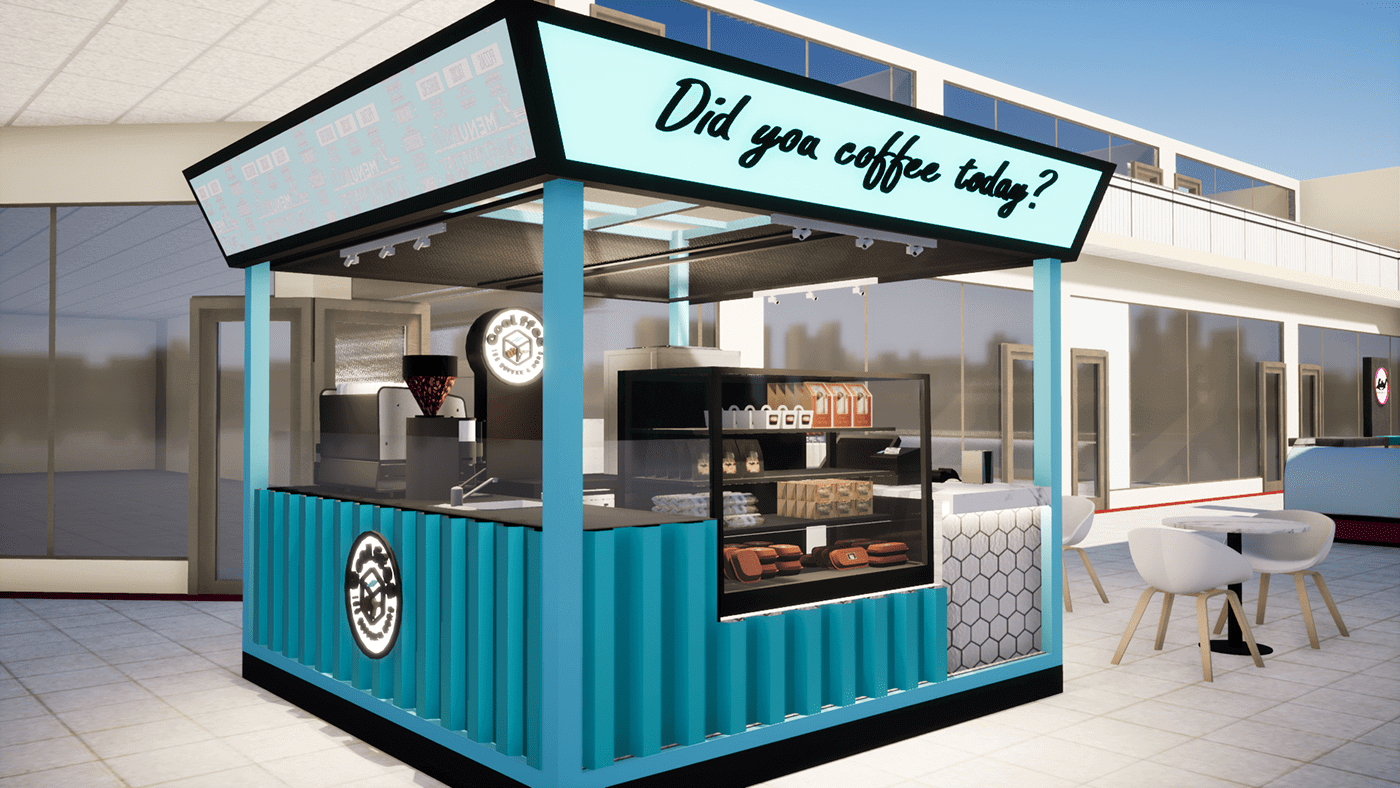 outdoor food kiosk 