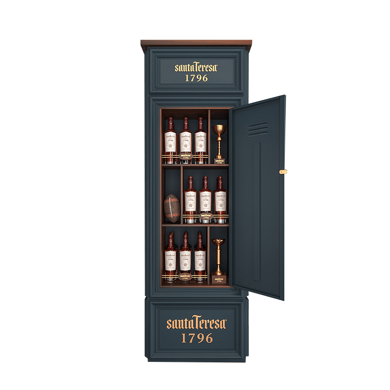 wine display showcase