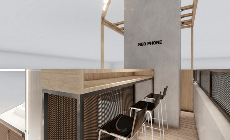 cellphone shop kiosk