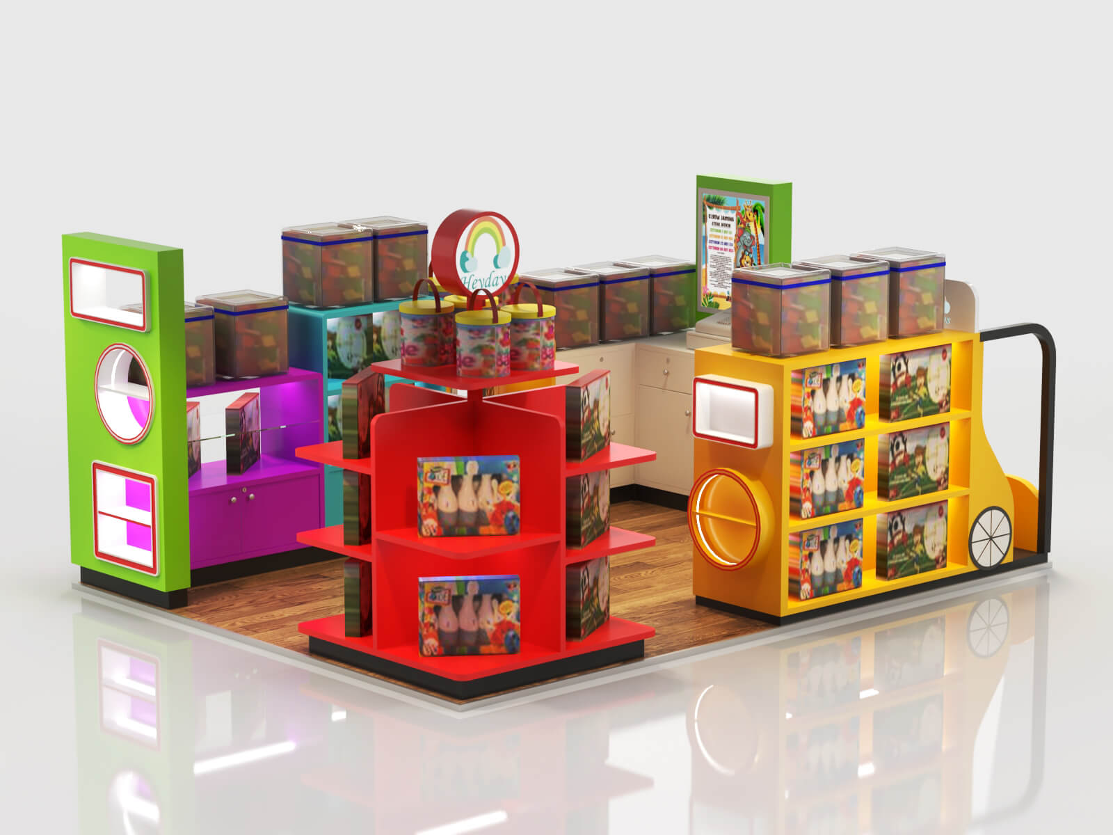toy display stand 