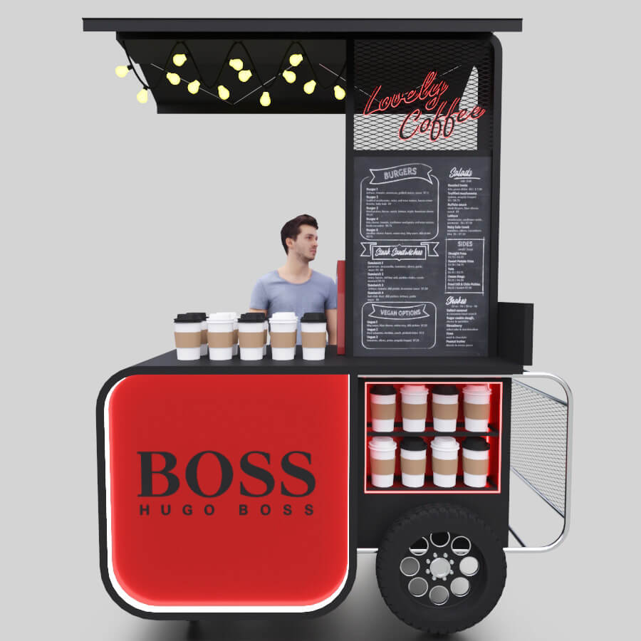coffee cart design 
