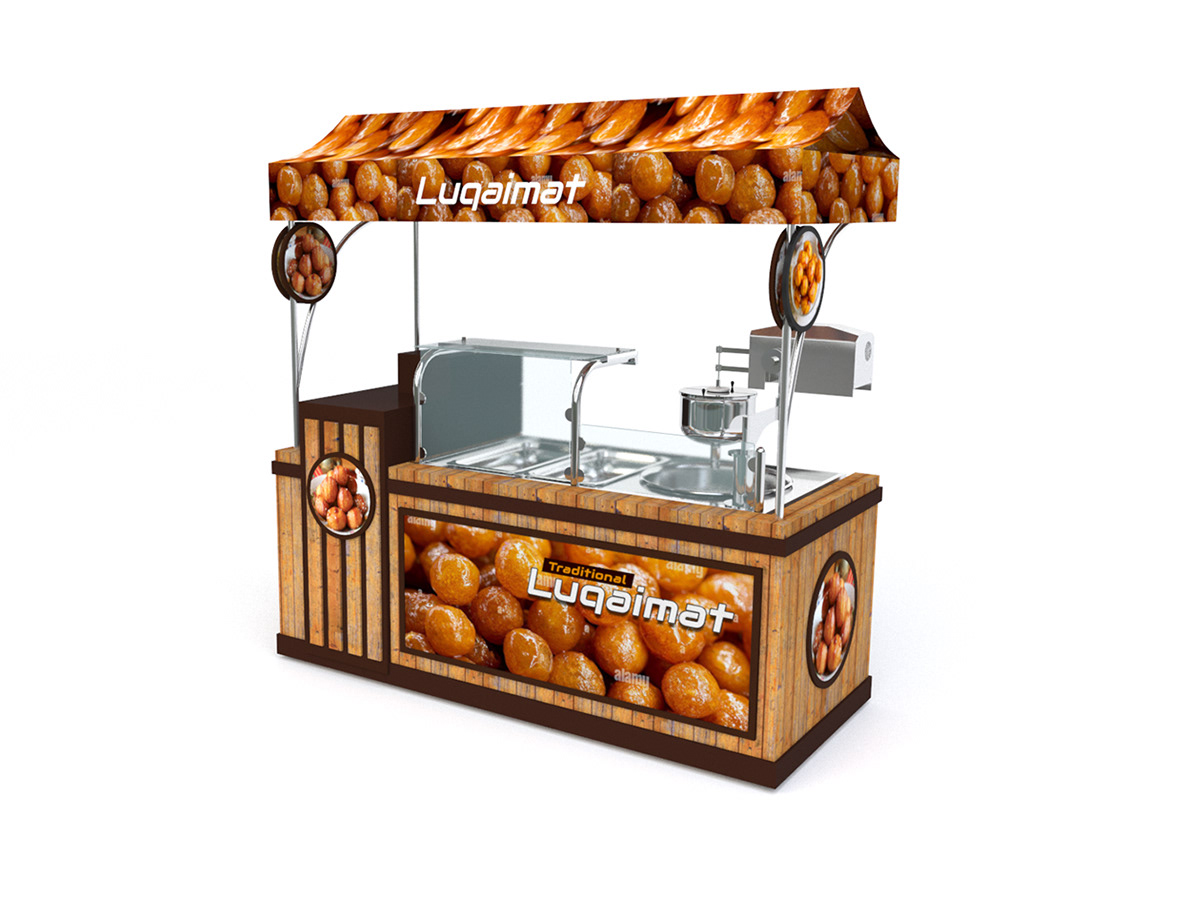 Food Potato Booth