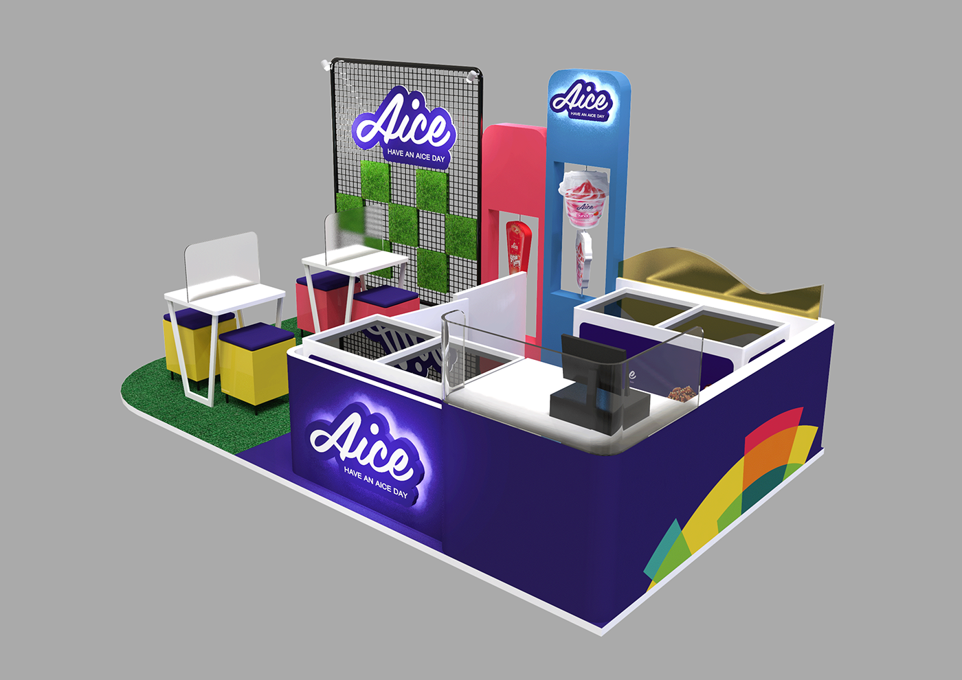 Whippy Ice Cream Booth