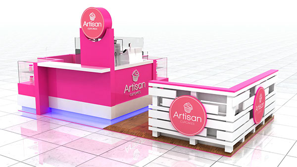 Cupcake Retail Kiosk