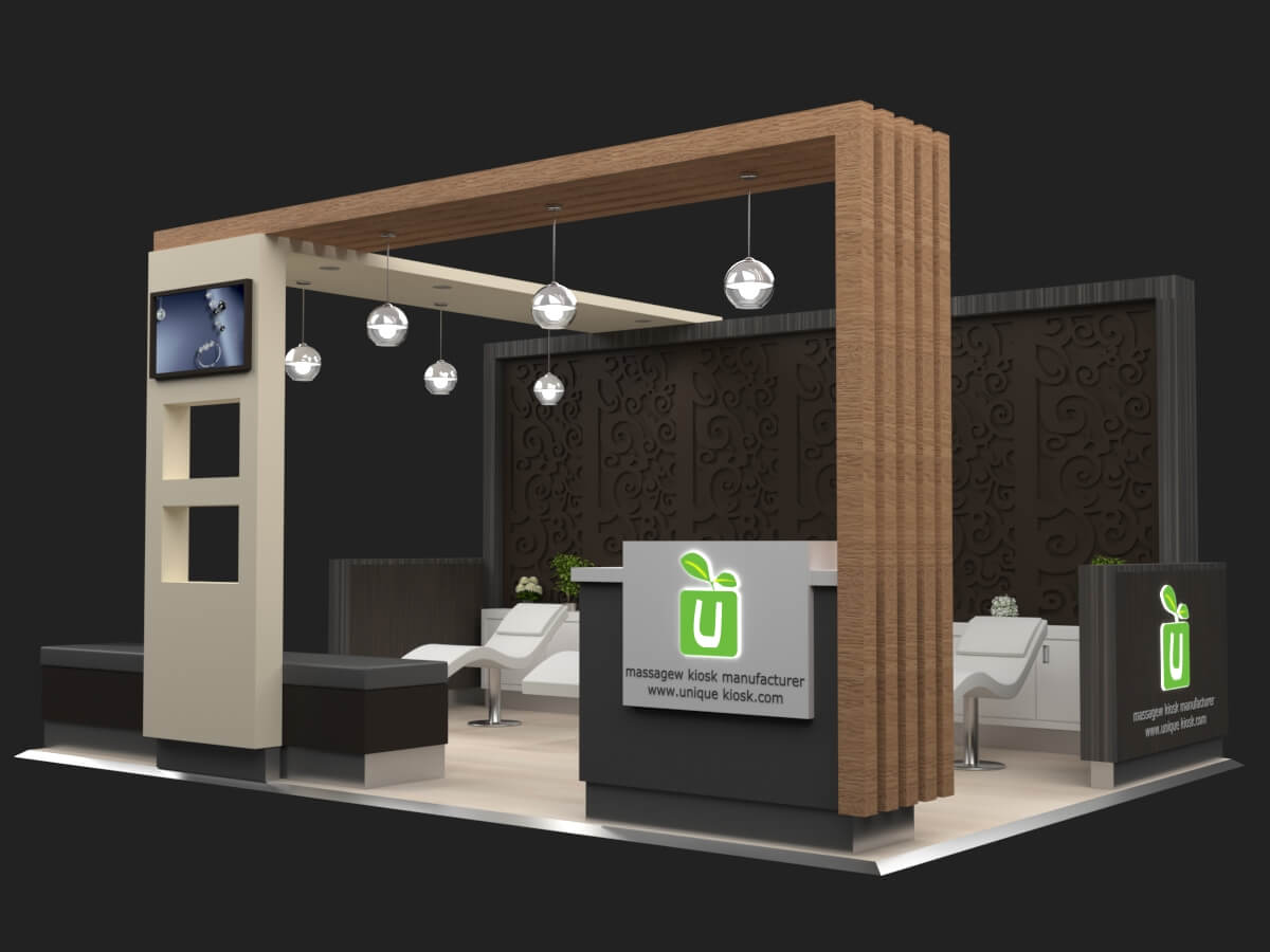 massage equipment kiosk