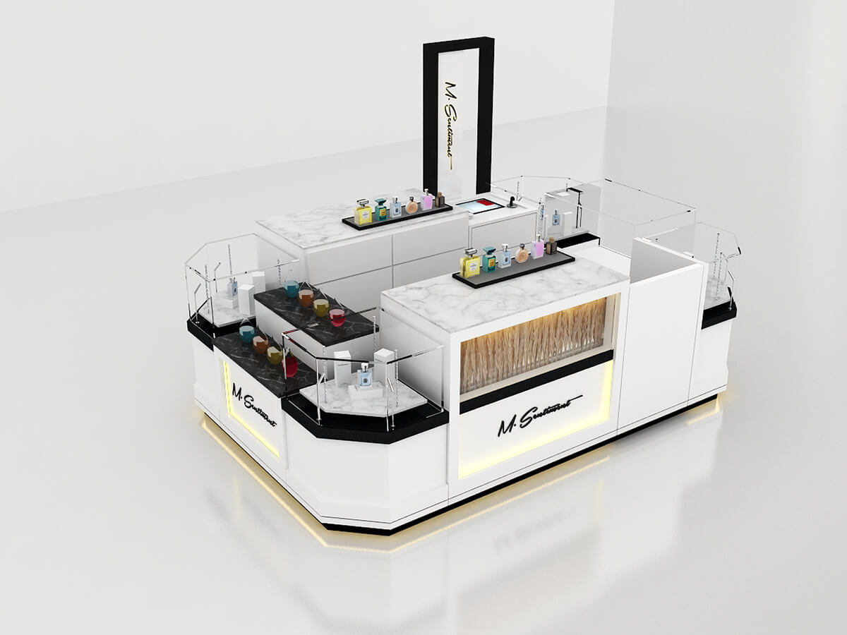 perfume display counter 