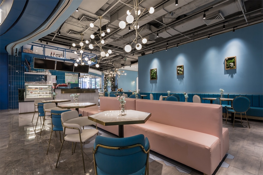  bubble tea store interior design