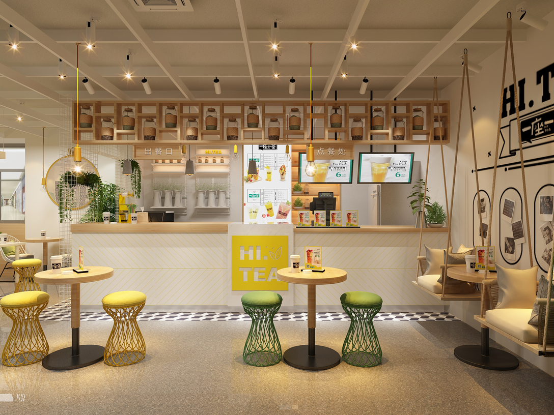 Bubble tea shop furniture