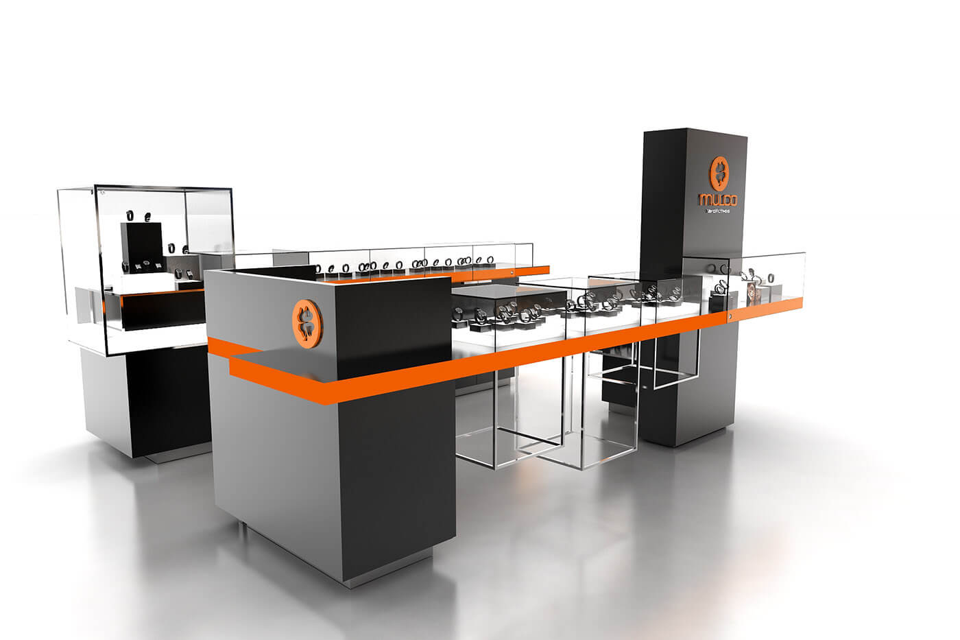 sunglasses display kiosk 