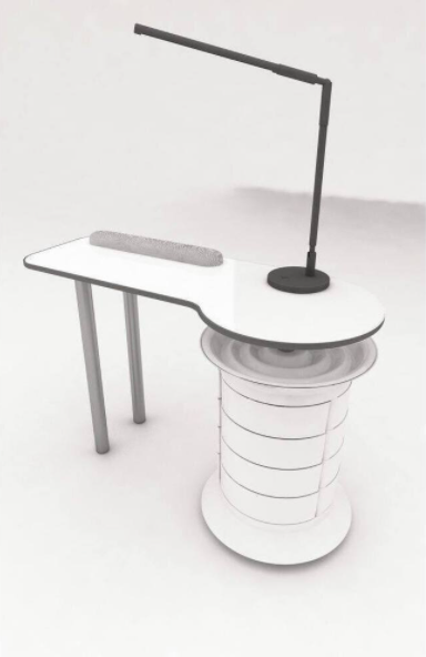 nail polish table