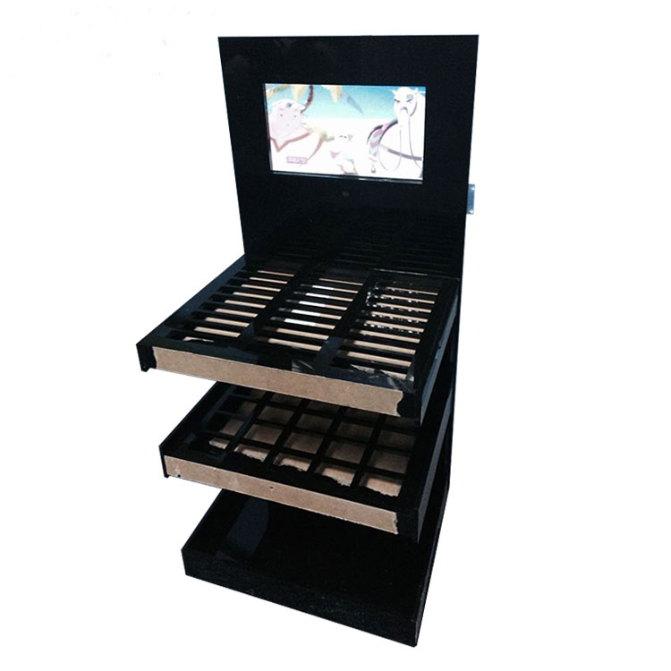 makeup display showcase