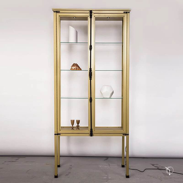 glass display showcase