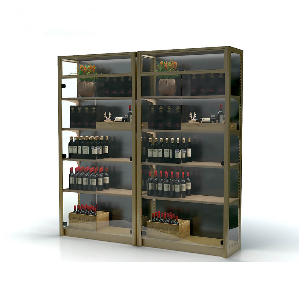 glass display showcase