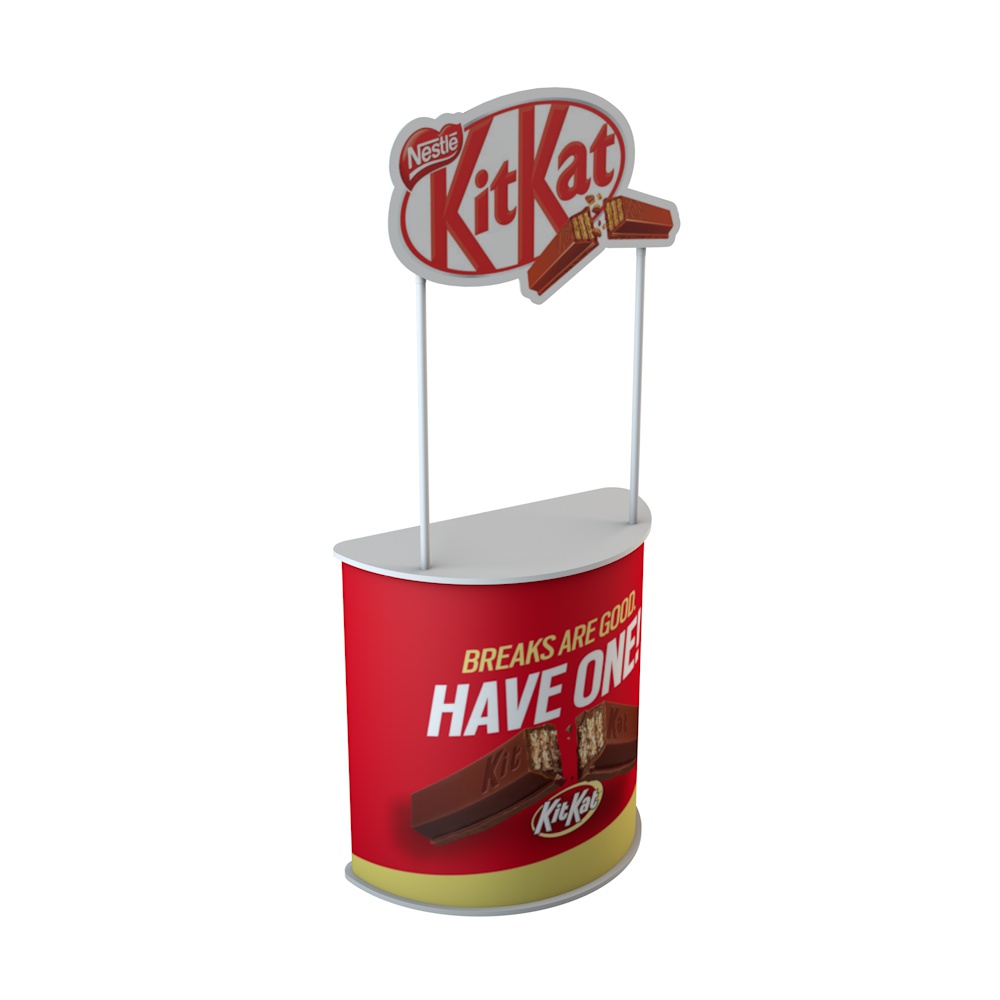 food mall display stand